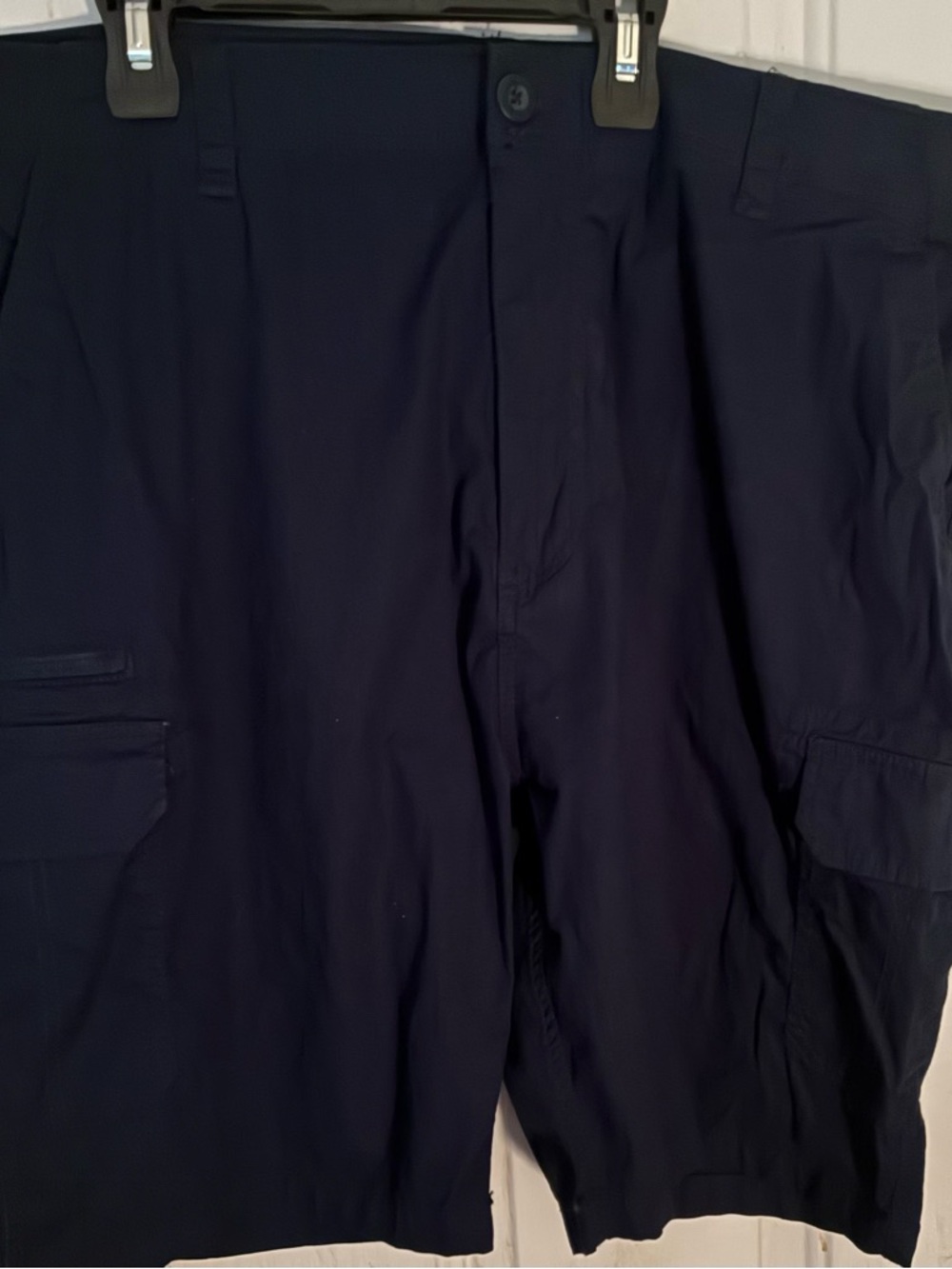 Navy Blue Cargo Shorts men’s wear first size 42